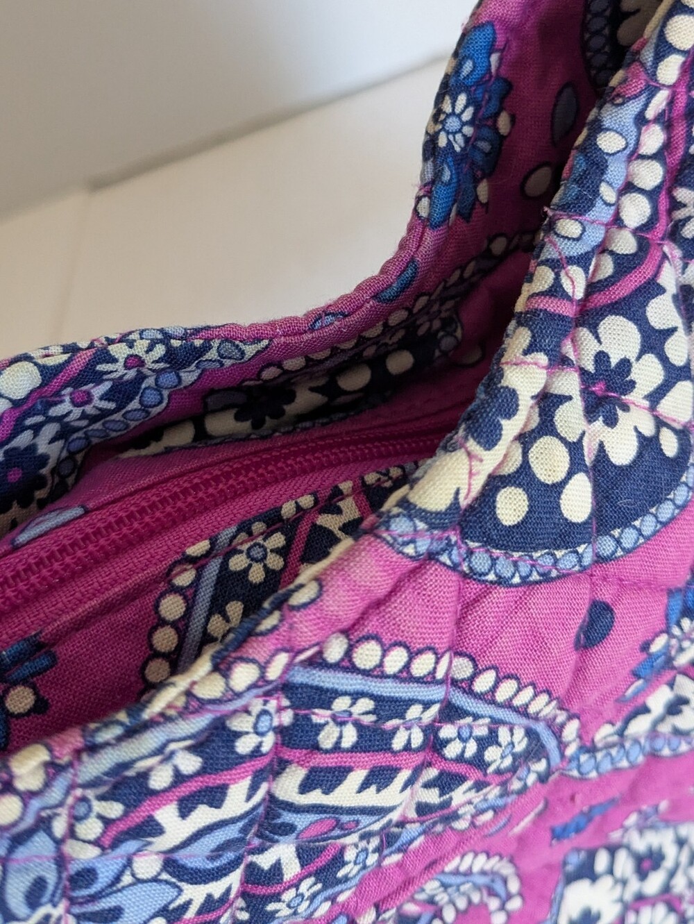 Vera Bradley Boysenberry Tote Bag - Picture 11 of 15